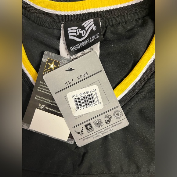 NWT Rapid Dominance Mens XL Army Black Long Sleeve pullover MSRP $38 - Picture 2 of 12